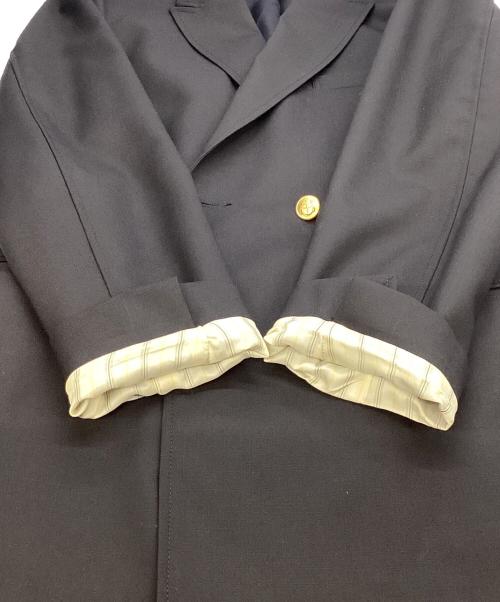 BEAMS PLUS（ビームスプラス）BEAMS PLUS (ビームスプラス) 4B Double Breasted Blazer Wool ブラック サイズ:Sの古着・服飾アイテム