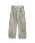 Citizens of humanity（シチズンズオブヒューマニティ）の古着「Ayla Raw Hem Cropパンツ」｜ベージュ