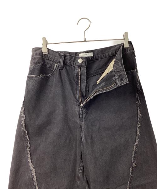 jieda（ジエダ）jieda (ジエダ) USED LOOSE FIT JEANS ブラック サイズ:2の古着・服飾アイテム