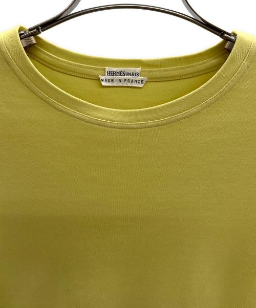 HERMES（エルメス）HERMES (エルメス) 半袖カットソー イエロー サイズ:36の古着・服飾アイテム
