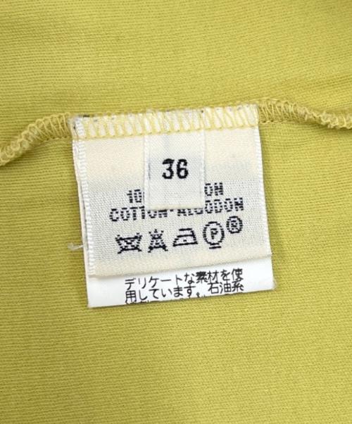 HERMES（エルメス）HERMES (エルメス) 半袖カットソー イエロー サイズ:36の古着・服飾アイテム