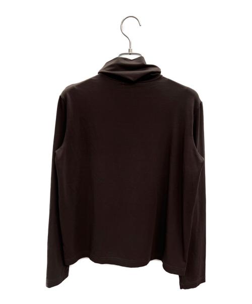 HERMES（エルメス）HERMES (エルメス) 長袖カットソー ブラウン サイズ:MEの古着・服飾アイテム