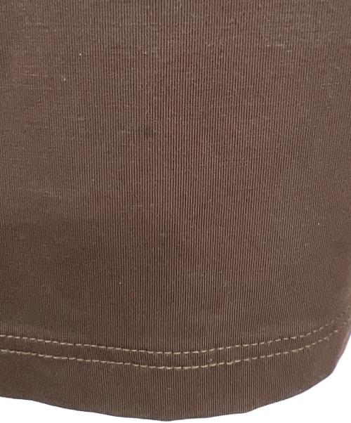 HERMES（エルメス）HERMES (エルメス) 長袖カットソー ブラウン サイズ:MEの古着・服飾アイテム
