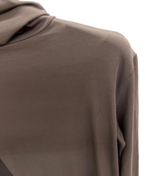 HERMES（エルメス）HERMES (エルメス) 長袖カットソー ブラウン サイズ:MEの古着・服飾アイテム