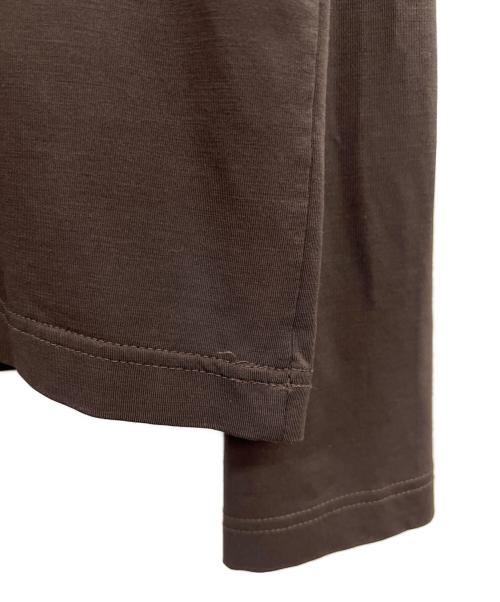 HERMES（エルメス）HERMES (エルメス) 長袖カットソー ブラウン サイズ:MEの古着・服飾アイテム
