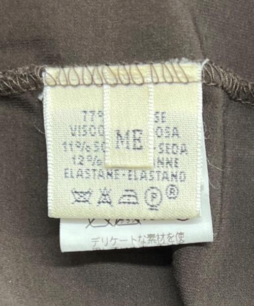 HERMES（エルメス）HERMES (エルメス) 長袖カットソー ブラウン サイズ:MEの古着・服飾アイテム