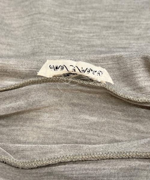 HERMES（エルメス）HERMES (エルメス) ハイネックノースリーブカットソー グレー サイズ:40の古着・服飾アイテム