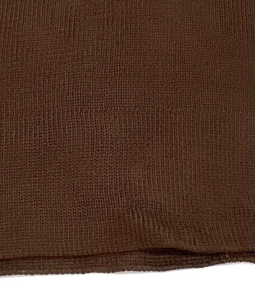 HERMES（エルメス）HERMES (エルメス) 長袖カットソー ブラウン サイズ:MEの古着・服飾アイテム