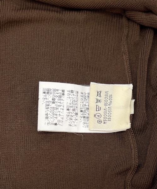 HERMES（エルメス）HERMES (エルメス) 長袖カットソー ブラウン サイズ:MEの古着・服飾アイテム