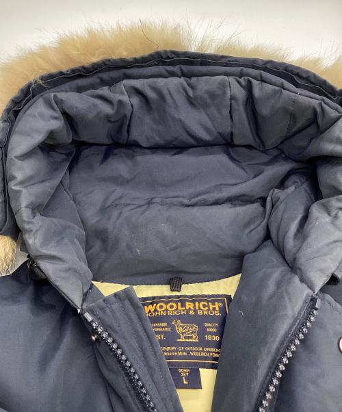 WOOLRICH（ウールリッチ）WOOLRICH (ウールリッチ) ダウンジャケット ネイビー サイズ:Lの古着・服飾アイテム