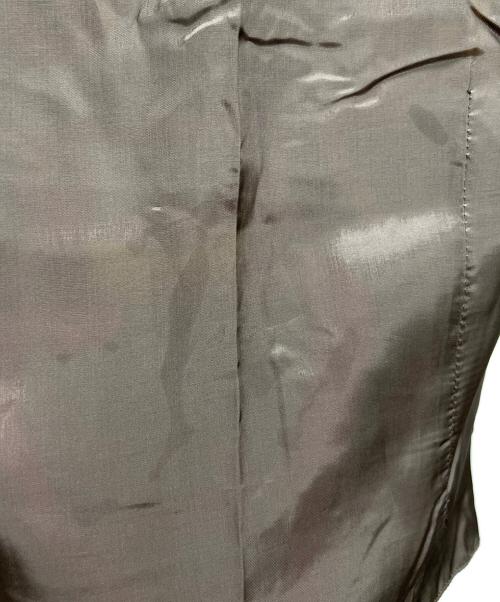 GUCCI（グッチ）GUCCI (グッチ) スウェード切替ベスト ブラウン サイズ:42の古着・服飾アイテム