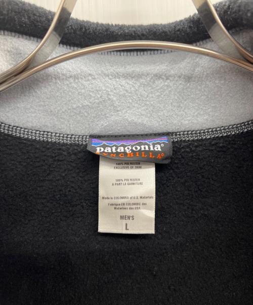 Patagonia（パタゴニア）Patagonia (パタゴニア) シンチラ フリースベスト 2000年代 ブラック サイズ:Lの古着・服飾アイテム