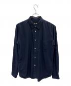 COMME des GARCONS HOMME DEUXコムデギャルソン オム ドゥ）の古着「長袖シャツ」｜ネイビー