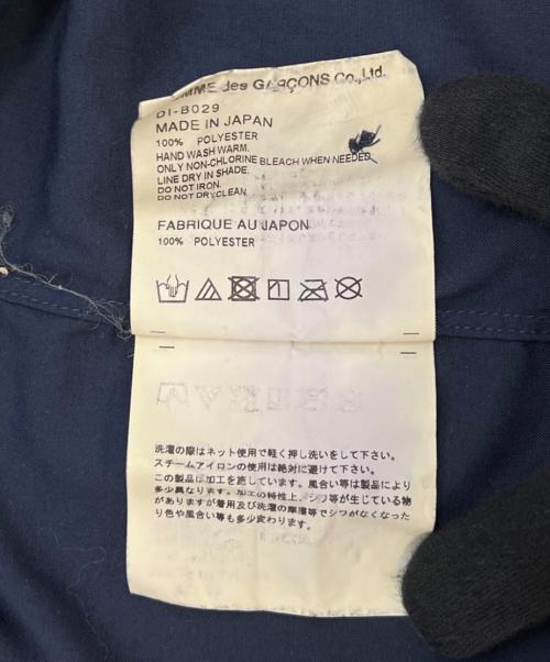 COMME des GARCONS HOMME DEUX（コムデギャルソン オム ドゥ）COMME des GARCONS HOMME DEUX (コムデギャルソン オム ドゥ) 長袖シャツ ネイビー サイズ:Mの古着・服飾アイテム