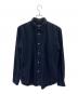 COMME des GARCONS HOMME DEUX（コムデギャルソン オム ドゥ）の古着「長袖シャツ」｜ネイビー