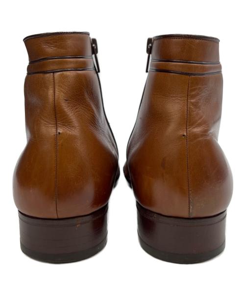 Christian Dior（クリスチャン ディオール）Christian Dior (クリスチャン ディオール) サイドジップブーツ ブラウン サイズ:25 1/2の古着・服飾アイテム