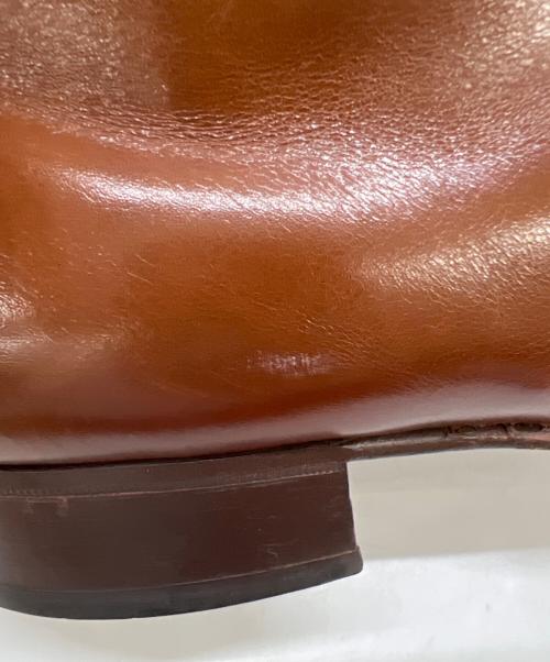 Christian Dior（クリスチャン ディオール）Christian Dior (クリスチャン ディオール) サイドジップブーツ ブラウン サイズ:25 1/2の古着・服飾アイテム