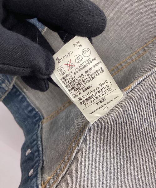MACKINTOSH（マッキントッシュ）MACKINTOSH (マッキントッシュ) ダメージデニムジャケット インディゴ サイズ:36の古着・服飾アイテム
