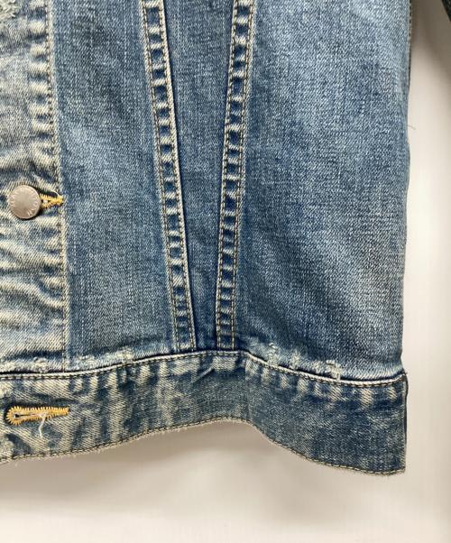 MACKINTOSH（マッキントッシュ）MACKINTOSH (マッキントッシュ) ダメージデニムジャケット インディゴ サイズ:36の古着・服飾アイテム