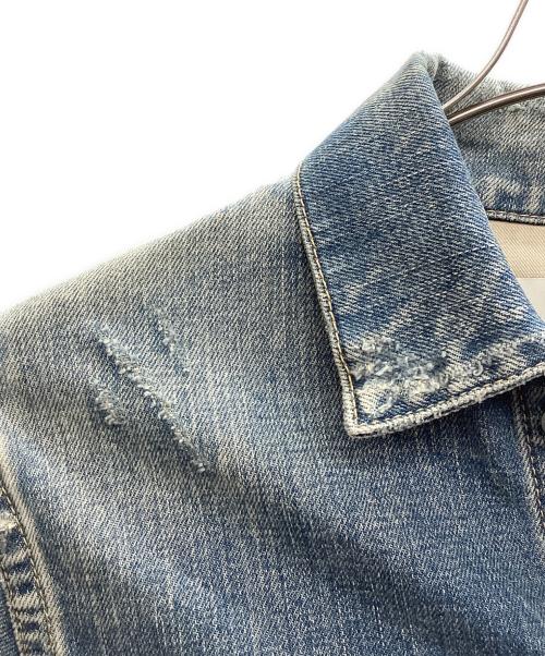 MACKINTOSH（マッキントッシュ）MACKINTOSH (マッキントッシュ) ダメージデニムジャケット インディゴ サイズ:36の古着・服飾アイテム