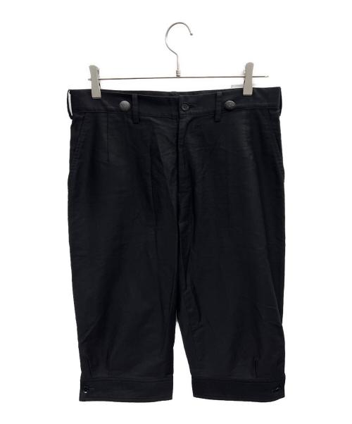 YOHJI YAMAMOTO（ヨウジヤマモト）YOHJI YAMAMOTO (ヨウジヤマモト) ハーフパンツ ブラック サイズ:3の古着・服飾アイテム