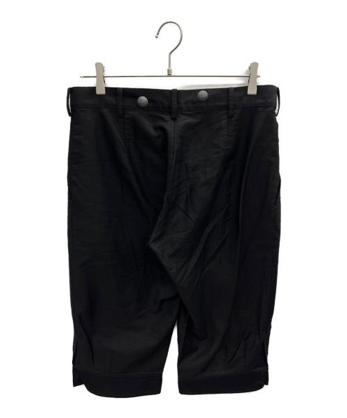 YOHJI YAMAMOTO（ヨウジヤマモト）YOHJI YAMAMOTO (ヨウジヤマモト) ハーフパンツ ブラック サイズ:3の古着・服飾アイテム