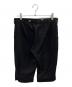 YOHJI YAMAMOTO (ヨウジヤマモト) ハーフパンツ ブラック サイズ:3：20000円