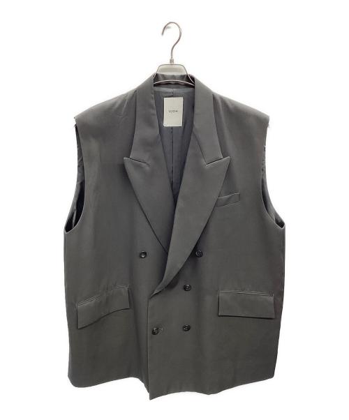 Ujoh（ウジョー）Ujoh (ウジョー) ジレベスト グレー サイズ:2の古着・服飾アイテム