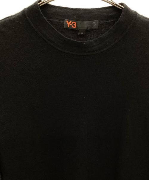 Y-3（ワイスリー）Y-3 (ワイスリー) 薄手ニット ブラック サイズ:XSの古着・服飾アイテム