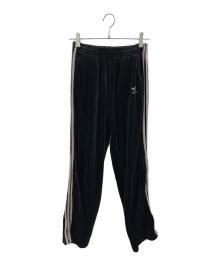 adidas（アディダス）の古着「ベロアトラックパンツ」｜ブラック
