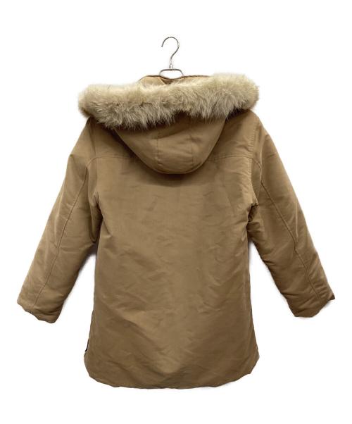 MONCLER（モンクレール）MONCLER (モンクレール) ダウンジャケット ブラウン サイズ:1の古着・服飾アイテム