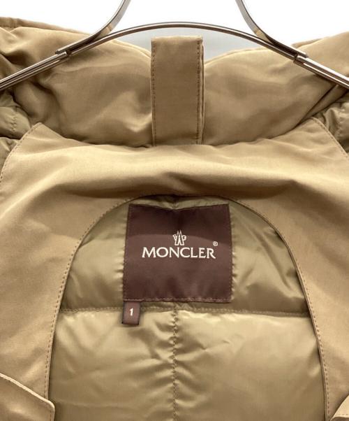MONCLER（モンクレール）MONCLER (モンクレール) ダウンジャケット ブラウン サイズ:1の古着・服飾アイテム