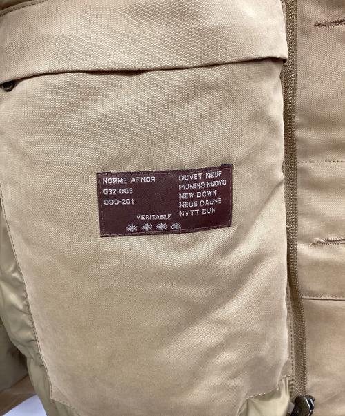 MONCLER（モンクレール）MONCLER (モンクレール) ダウンジャケット ブラウン サイズ:1の古着・服飾アイテム