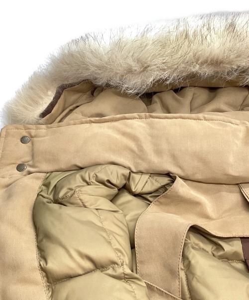 MONCLER（モンクレール）MONCLER (モンクレール) ダウンジャケット ブラウン サイズ:1の古着・服飾アイテム