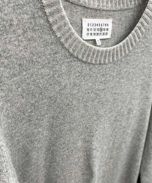 Maison Margiela（メゾンマルジェラ）Maison Margiela (メゾンマルジェラ) 厚手ニット グレー サイズ:XLの古着・服飾アイテム