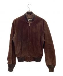 Schott（ショット）の古着「スウェードジャケット」｜ブラウン