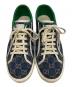 中古・古着 GUCCI (グッチ) TENNIS 1977 ブルー×グリーン サイズ:9+：27000円