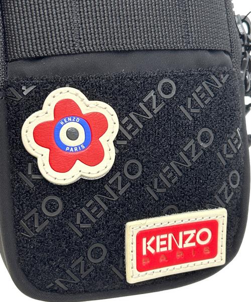 KENZO（ケンゾー）KENZO (ケンゾー) ショルダーポーチ フォンケース ブラックの古着・服飾アイテム