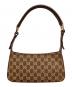 GUCCI（グッチ）の古着「ハンドバッグ」｜ブラウン×ベージュ