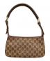 GUCCI (グッチ) ハンドバッグ ブラウン×ベージュ：30000円