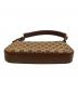 中古・古着 GUCCI (グッチ) ハンドバッグ ブラウン×ベージュ：30000円