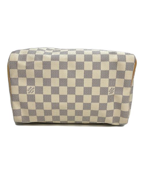 LOUIS VUITTON（ルイ ヴィトン）LOUIS VUITTON (ルイ ヴィトン) ハンドバッグ ダミエ スピーディ30 ホワイト×ベージュの古着・服飾アイテム