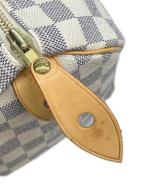 LOUIS VUITTON（ルイ ヴィトン）LOUIS VUITTON (ルイ ヴィトン) ハンドバッグ ダミエ スピーディ30 ホワイト×ベージュの古着・服飾アイテム