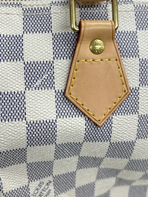 LOUIS VUITTON（ルイ ヴィトン）LOUIS VUITTON (ルイ ヴィトン) ハンドバッグ ダミエ スピーディ30 ホワイト×ベージュの古着・服飾アイテム