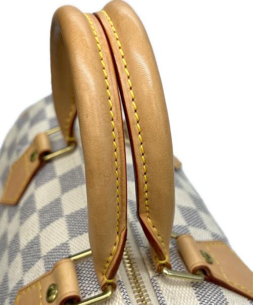LOUIS VUITTON（ルイ ヴィトン）LOUIS VUITTON (ルイ ヴィトン) ハンドバッグ ダミエ スピーディ30 ホワイト×ベージュの古着・服飾アイテム