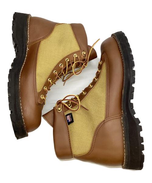 Danner（ダナー）Danner (ダナー) ブーツ ブラウン×カーキ サイズ:9 EEの古着・服飾アイテム