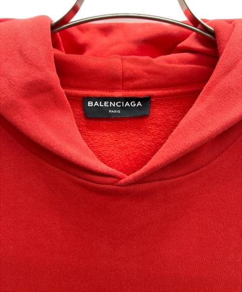BALENCIAGA（バレンシアガ）BALENCIAGA (バレンシアガ) パーカー レッド サイズ:10の古着・服飾アイテム