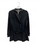 BURBERRYバーバリー）の古着「トレンチコート」｜ブラック