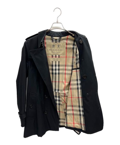 BURBERRY（バーバリー）BURBERRY (バーバリー) トレンチコート ブラック サイズ:50の古着・服飾アイテム