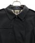 中古・古着 BURBERRY (バーバリー) トレンチコート ブラック サイズ:50：42000円